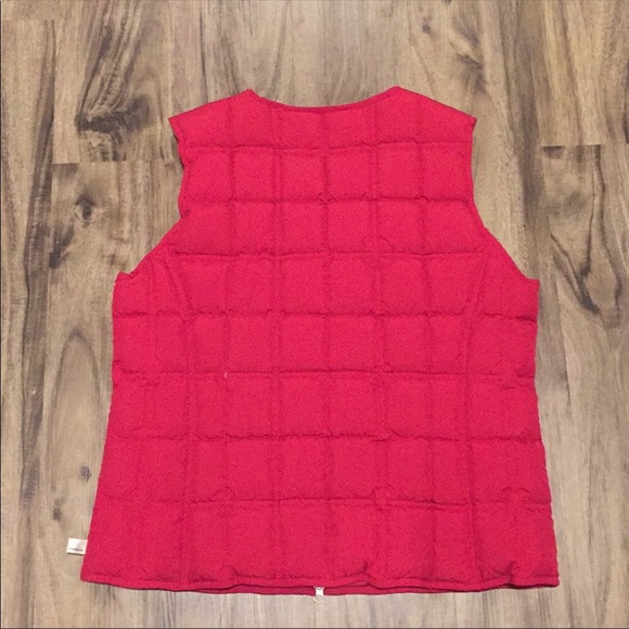 Sale! Red Pendleton puffer vest - Picture 4 of 4